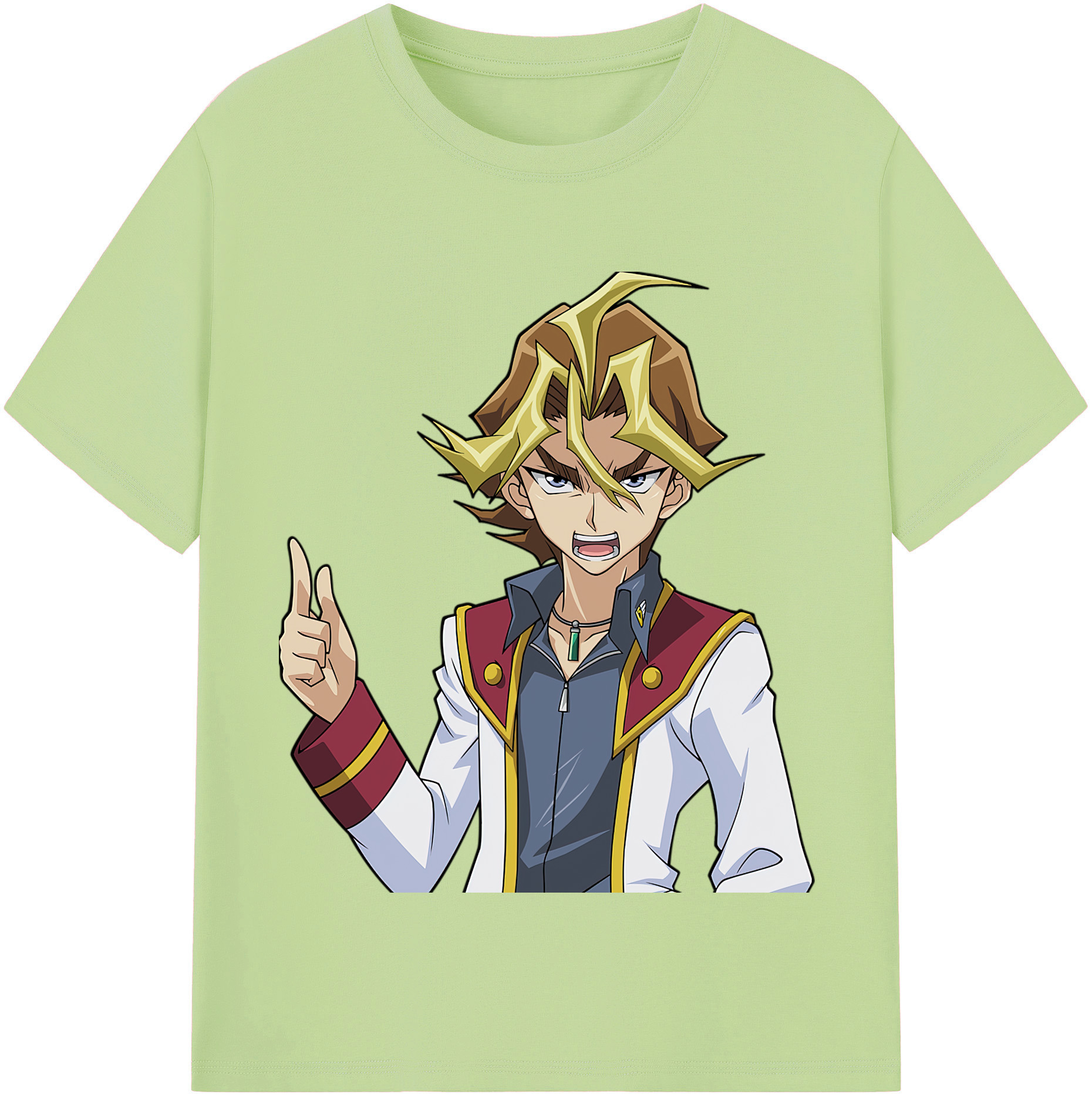 （画像用） 遊☆戯☆王 Yu-Gi-Oh! 綿100％半袖Tシャツ（フロントプリント）